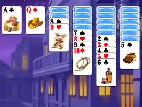 Spel Solitaire Reverse aanlyn
