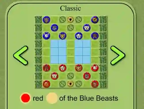 Spel Chess Jungle aanlyn