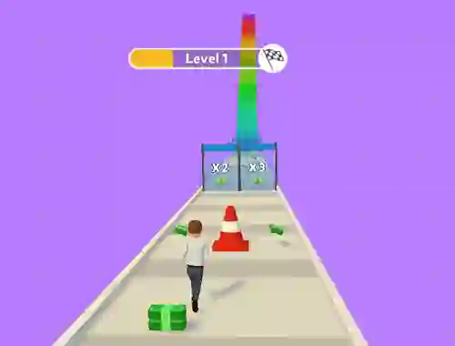 Spel Money Stack Run 3D aanlyn