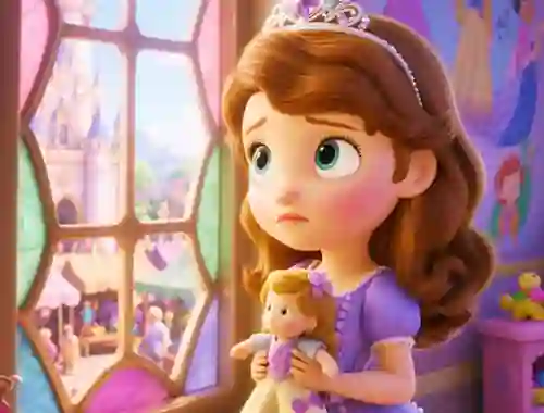 Spel Find The Differences: Princess Sofia Friendship aanlyn