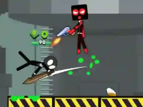 Spel Stick Fighting Online aanlyn
