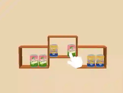 Spel Sort Match 3d Goods Puzzle aanlyn