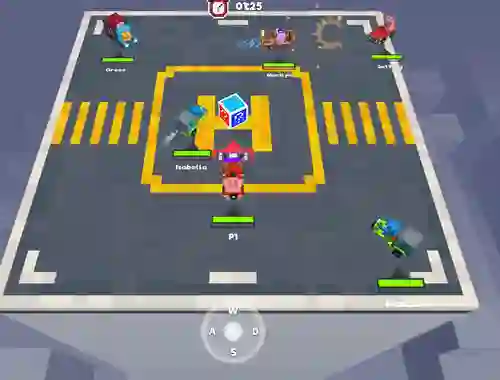 Spel Bumper Car Demolition Race aanlyn