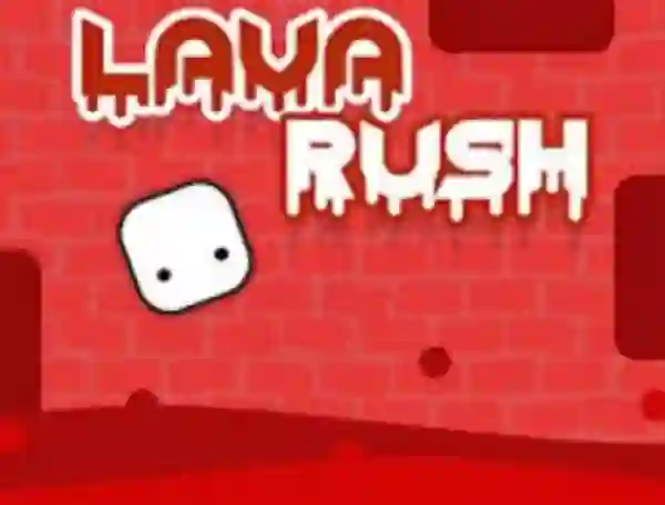 Spel Lava Rush aanlyn