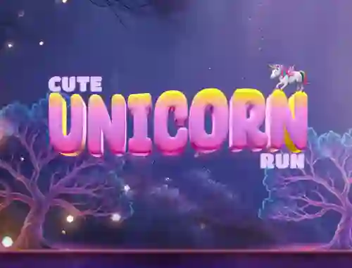 Spel Cute Unicorn Run aanlyn