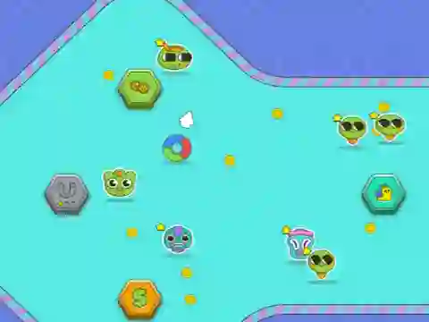 Spel StickerBall aanlyn