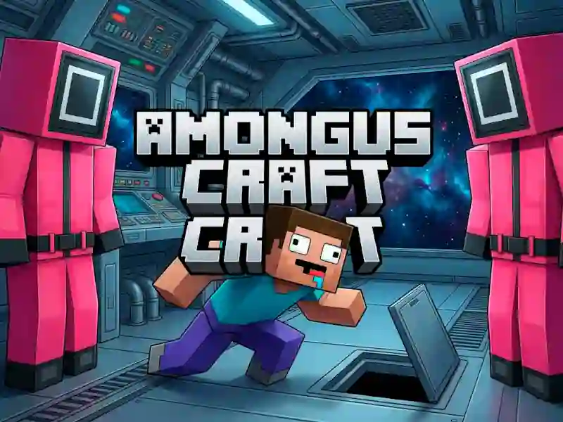 Spel AmongusCraft aanlyn