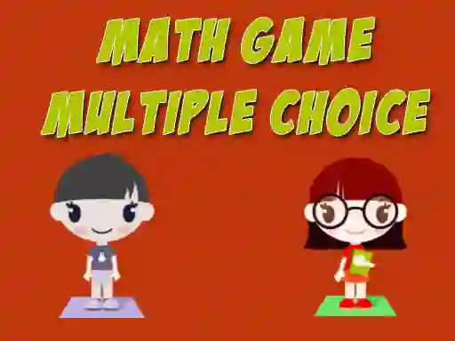 Spel Math Game Multiple Choice aanlyn