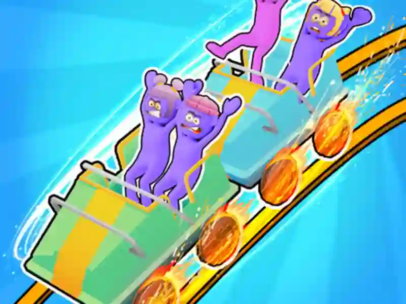 Spel Roller Coaster Rush aanlyn