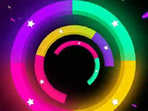 Spel Color Rush aanlyn