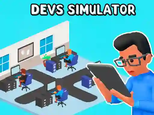 Spel Devs Simulator aanlyn