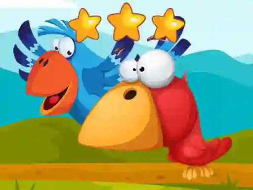 Spel Fun Birds Hidden Stars aanlyn