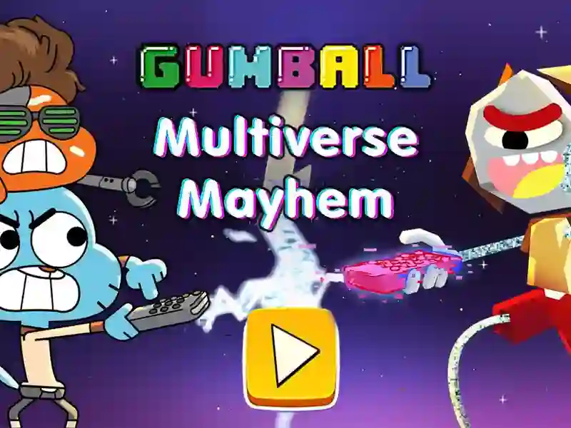 Spel The Amazing World of Gumball Multiverse Mayhem aanlyn