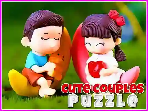 Spel Cute Couples Puzzle aanlyn