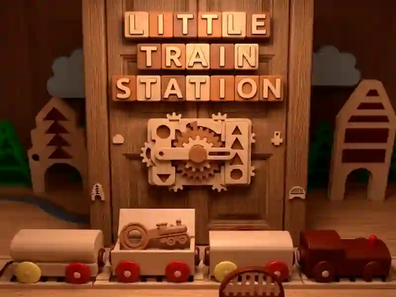 Spel Little Train Station aanlyn