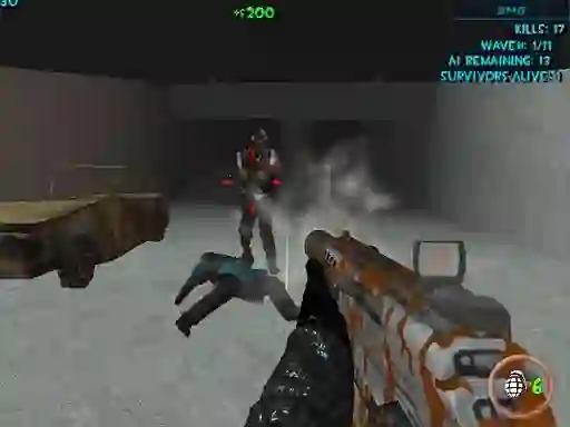 Spel Zombie Apocalypse aanlyn