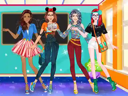 Spel High School Dress Up For Girls aanlyn