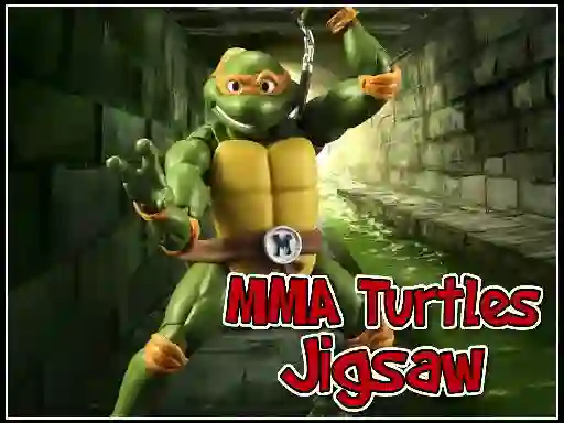 Spel MMA Turtles Jigsaw aanlyn