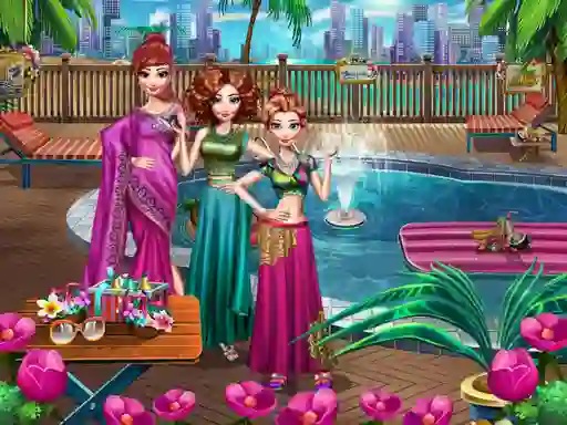 Spel Girls Pool Party aanlyn