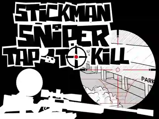 Spel Stickman sniper Tap to kill aanlyn