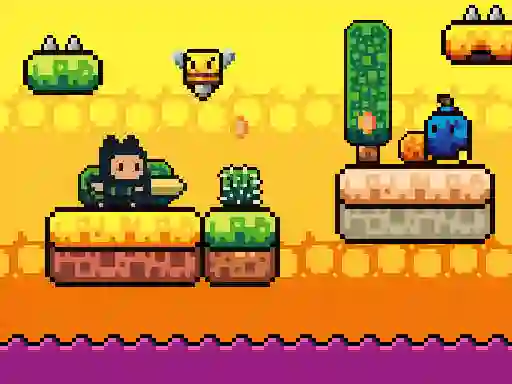 Spel Super Steve Adventure aanlyn