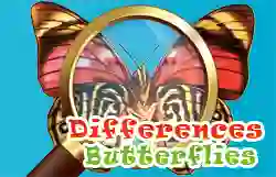 Spel Differences Butterflies aanlyn