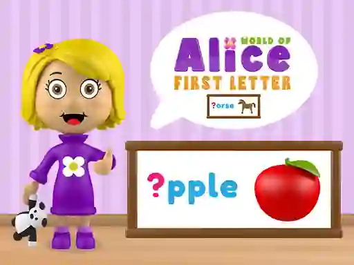 Spel World of Alice First Letter aanlyn