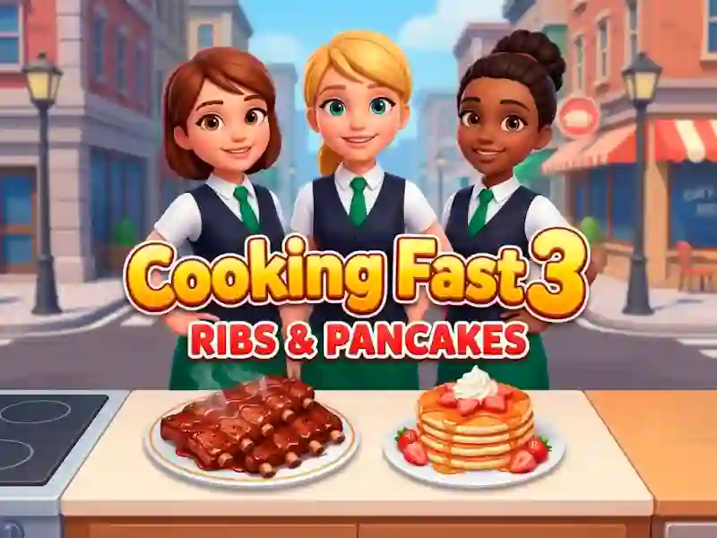 Spel Cooking Fast 3: Ribs and Pancakes aanlyn
