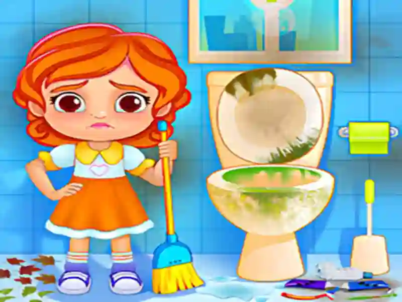 Spel Kids House Cleanup aanlyn