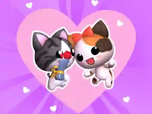 Spel Love Cat Line aanlyn