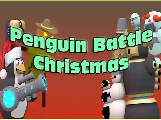 Spel Penguin Battle Christmas aanlyn
