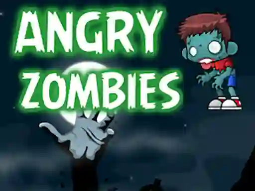 Spel Angry Zombies aanlyn