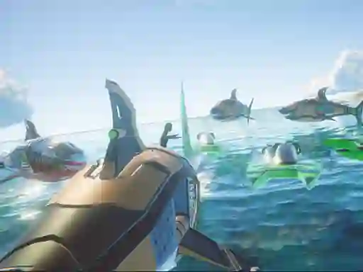 Spel Shark Ships aanlyn