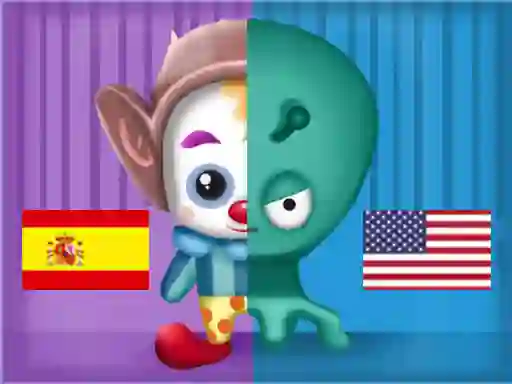 Spel Clowns Vs Aliens aanlyn