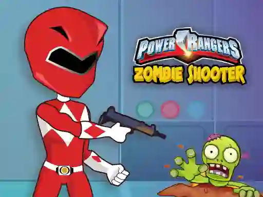 Spel Power Rangers Zombie Shooter aanlyn