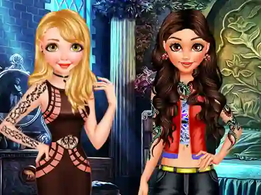 Spel Princess Bad Girls Makeover aanlyn