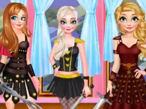 Spel Warrior princess aanlyn