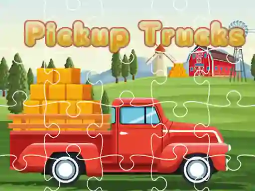 Spel Pickup Trucks Jigsaw aanlyn