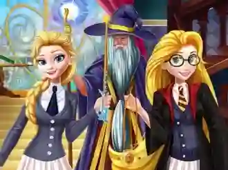 Spel Princesses at School of Magic aanlyn