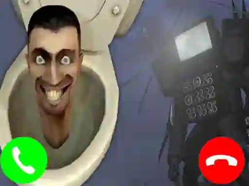 Spel Skibidi Toilet Call aanlyn