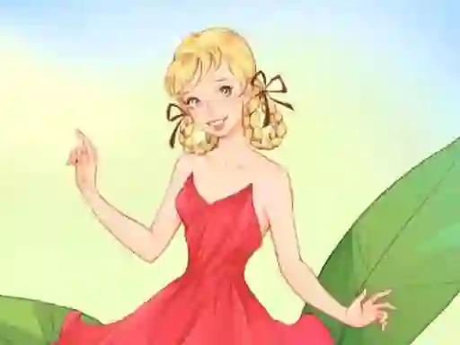 Spel Dress up Thumbelina aanlyn
