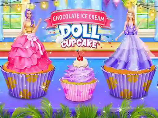 Spel Ice Cream Doll Cake Maker aanlyn