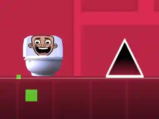 Spel Geometry Dash Skibidi Toilet aanlyn