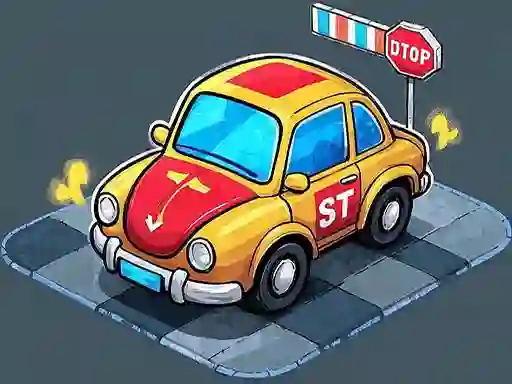 Spel Parking Bus Training aanlyn
