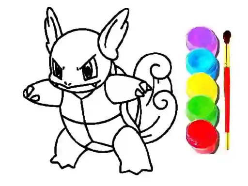 Spel Pokemon Coloring Book aanlyn
