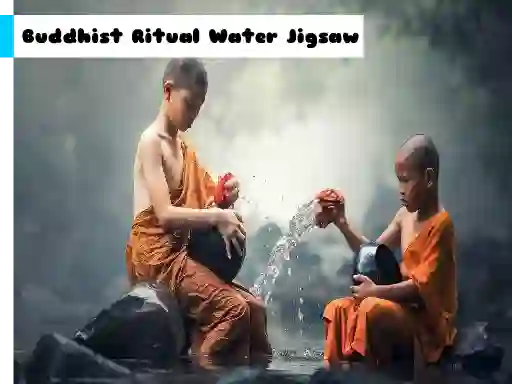 Spel Buddhist Ritual Water Jigsaw aanlyn