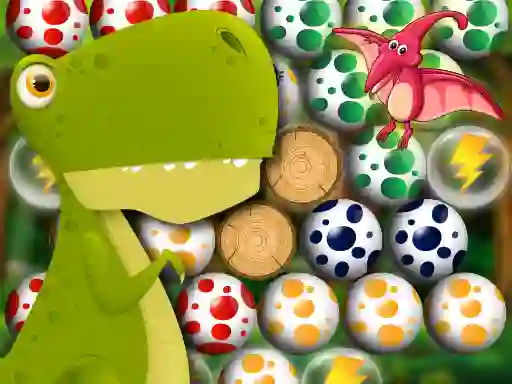 Spel Egg Shooter: Bubble Dinosaur aanlyn