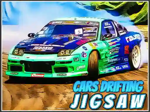 Spel Cars Drifting Jigsaw aanlyn