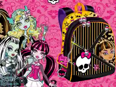 Spel Monster High Backpack Design aanlyn