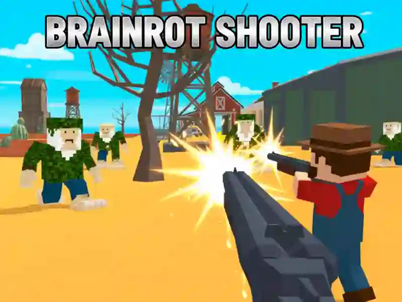 Spel Brainrot Shooter aanlyn